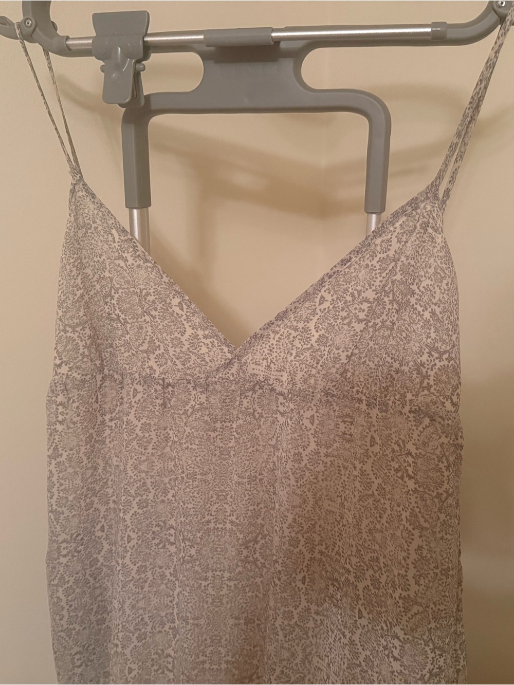 Women’s Neutral Printed Spaghetti Strap Cami dress